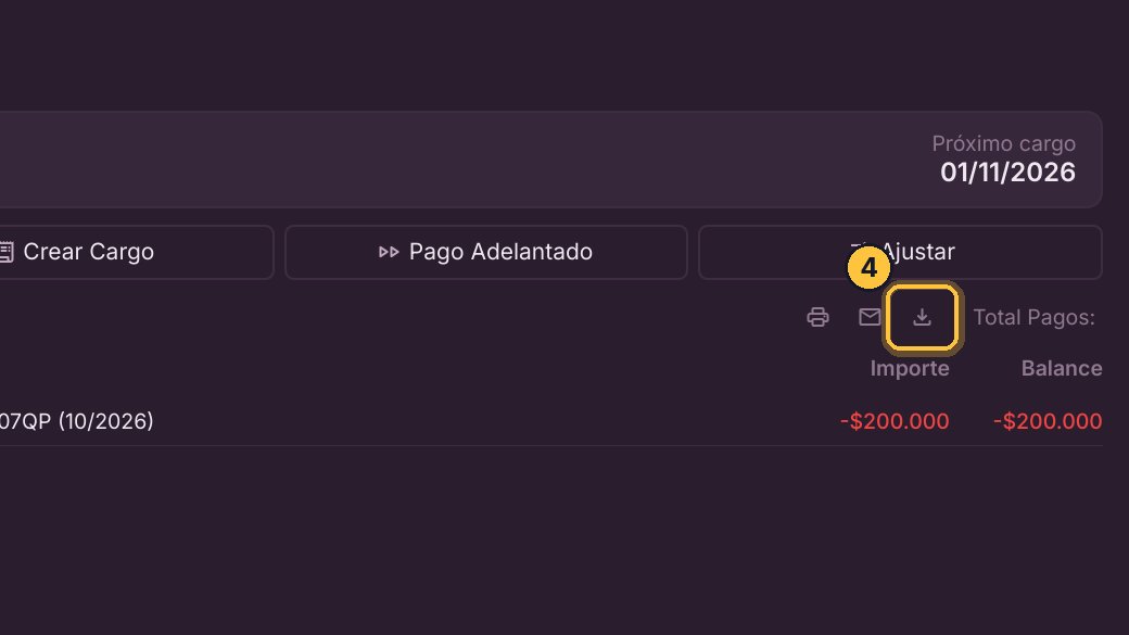 Con un clic eliges dónde guardar la planilla, y el programa te avisa cuando la terminó.