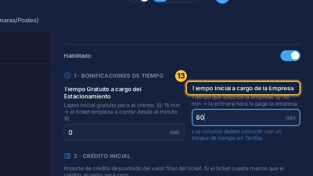 Esos minutos tienen que poder armarse con los bloques de tiempo de tu tarifa por hora.