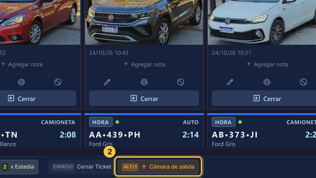 Haz clic en él, o presiona Alt y su número.