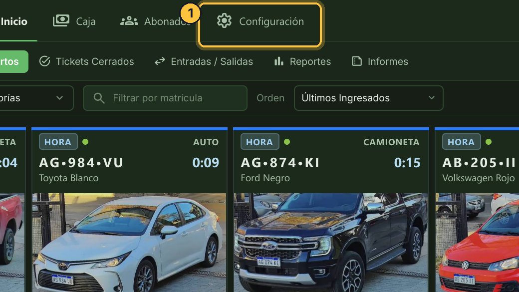 Por ejemplo, en Dispositivos. Entra a Configuración.