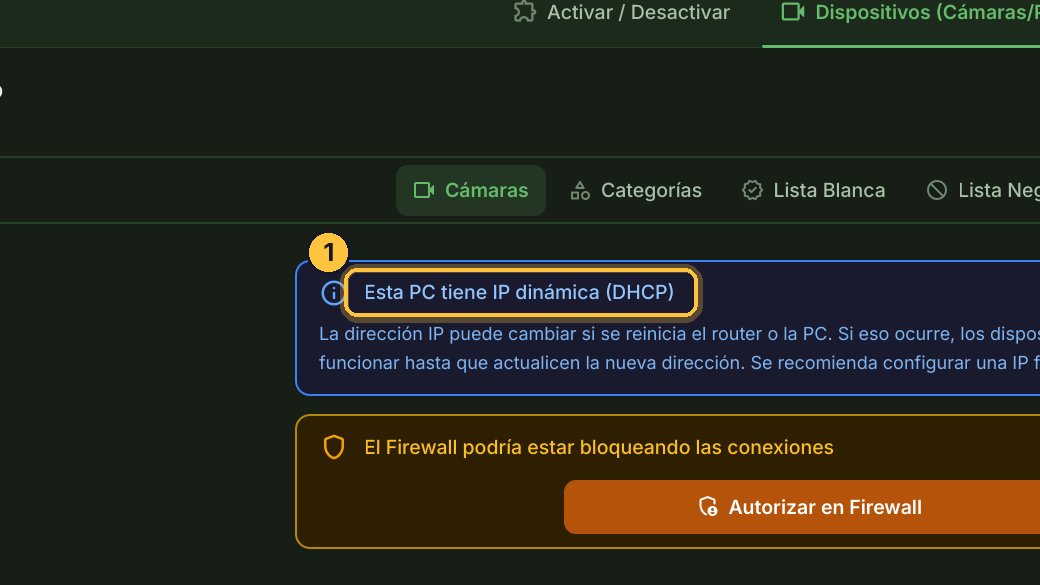 La IP es la dirección de la computadora en la red. Si es dinámica, cambia cuando se reinicia el router o la computadora.