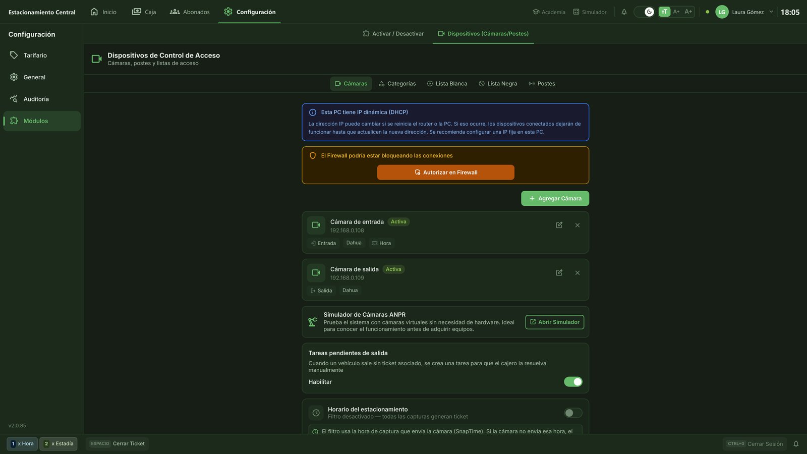 Si el aviso sigue, puede haber un antivirus u otro programa bloqueando. Avisa a soporte.