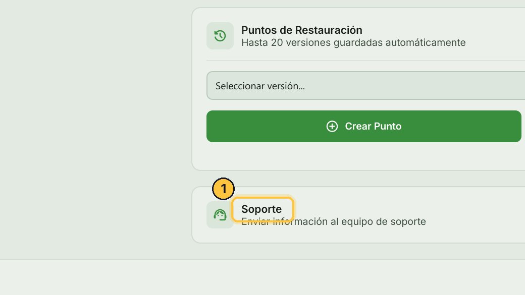 Abre Soporte.