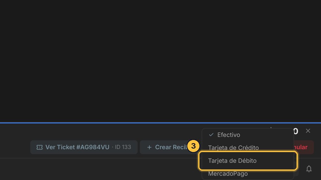 Y elige la correcta: Tarjeta de Débito.