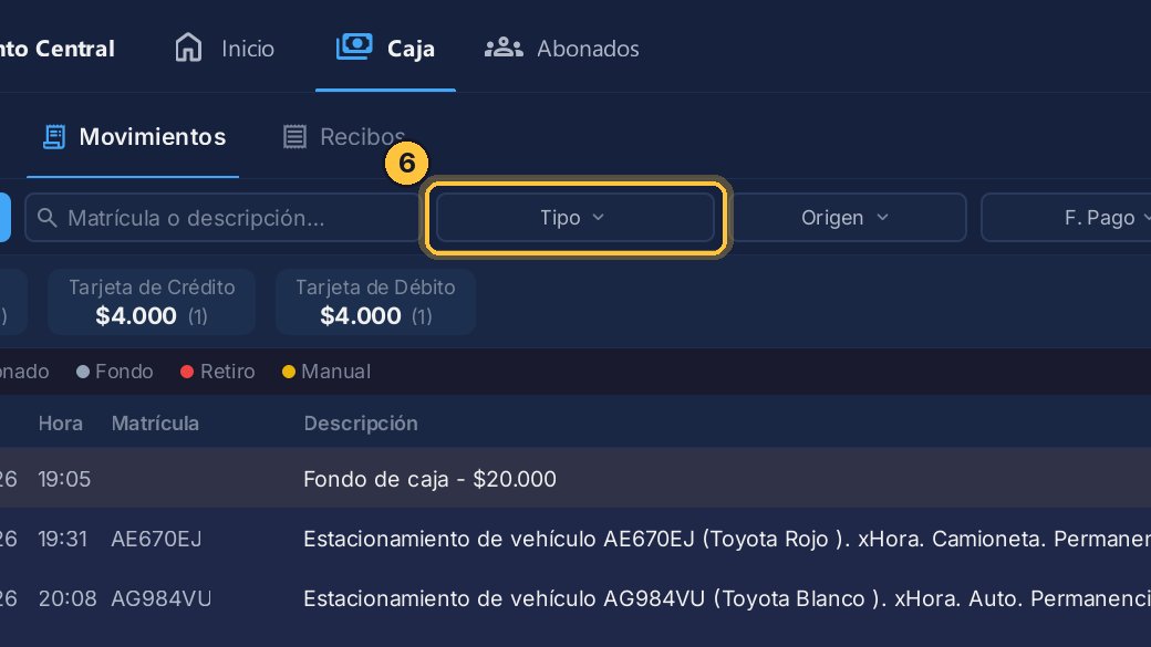 Para encontrar algo rápido, usa los filtros. Abre Tipo.