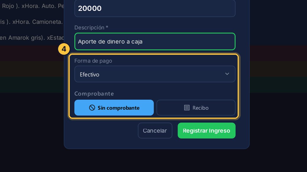 Abajo eliges la forma de pago y, si hace falta, un recibo.