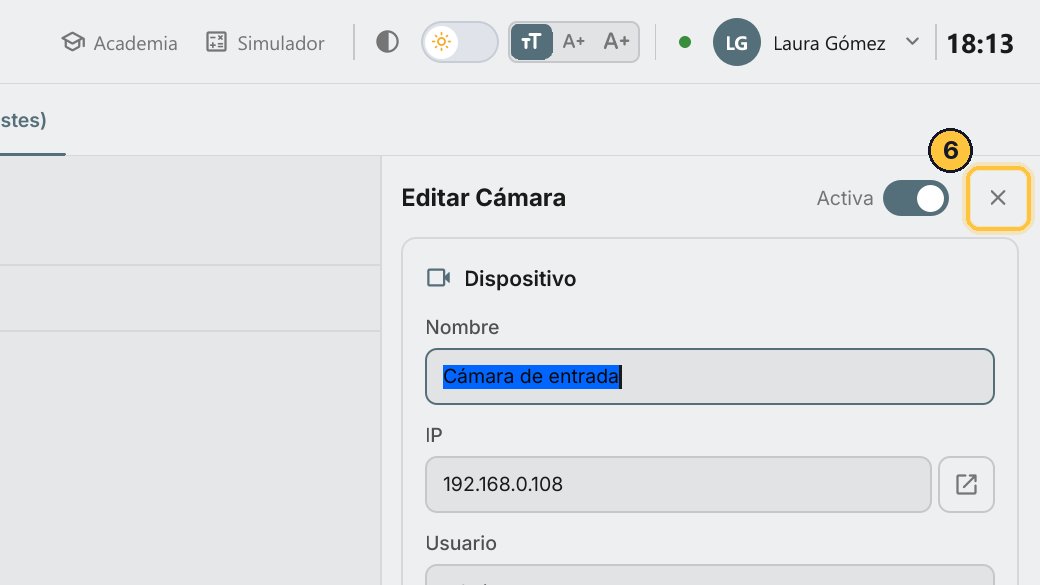 Prueba con un vehículo: el ticket se tiene que crear solo.