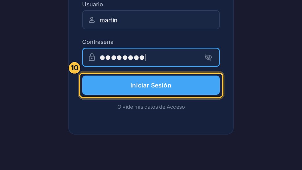 Inicia sesión.