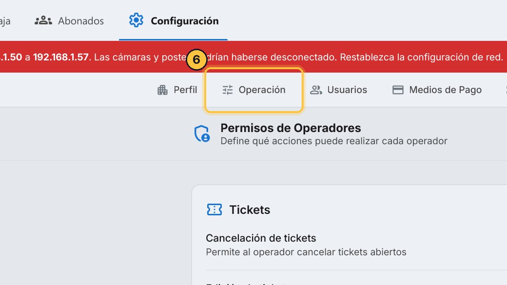 Y abre la pestaña Operación.