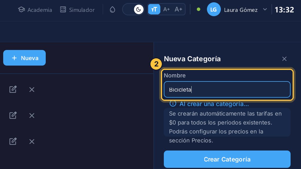 Escribe el nombre, tal como lo va a ver el cajero.