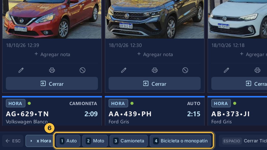 Aparecen las categorías, en el orden de la lista: Auto, ahora, es la uno.