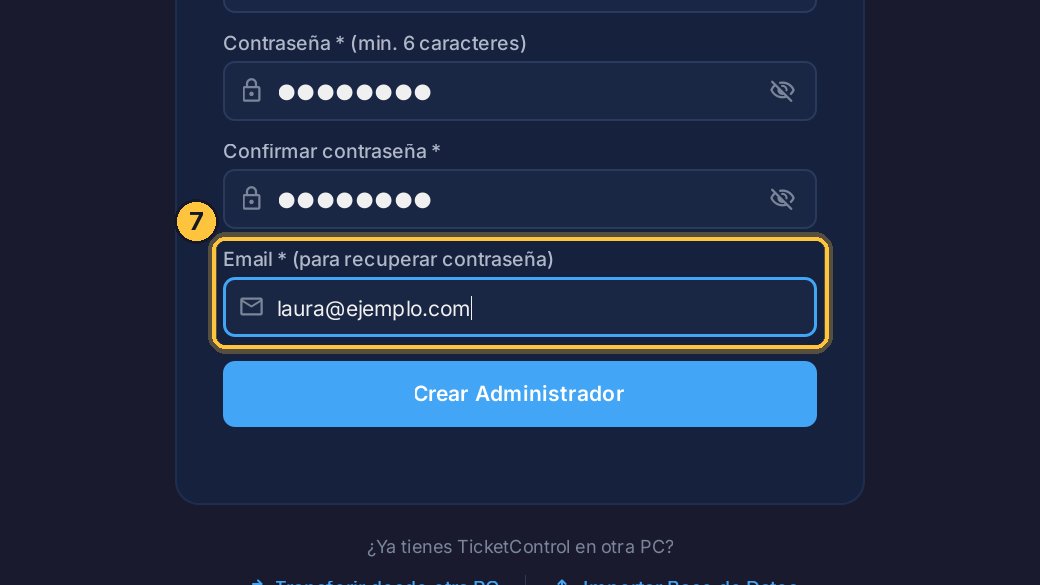 Tu correo electrónico es importante: con él recuperas el acceso si olvidas la contraseña.