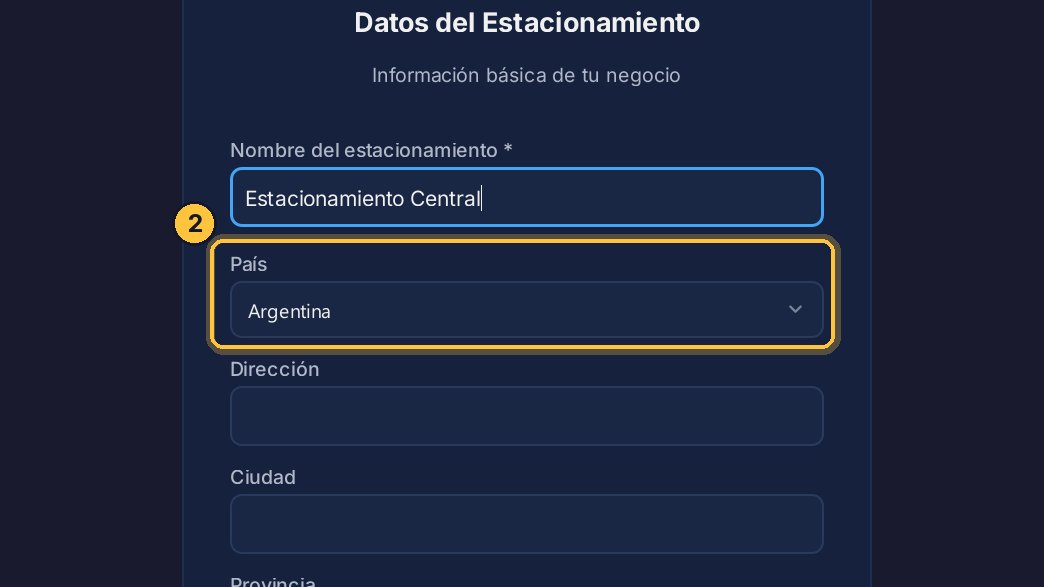 TicketControl trabaja en estacionamientos de toda Latinoamérica: elige tu país en la lista.