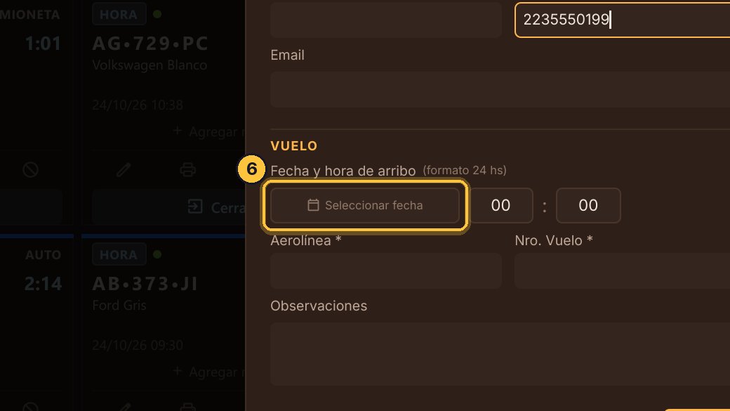 Elige el día en el calendario. Por ejemplo, el veinticinco.