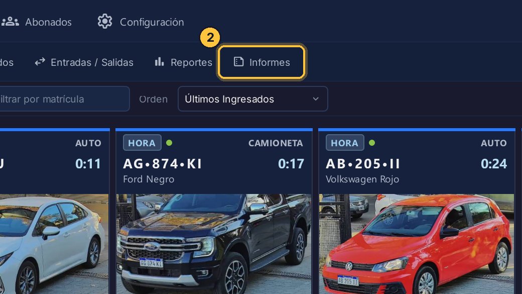 Y abre Informes.
