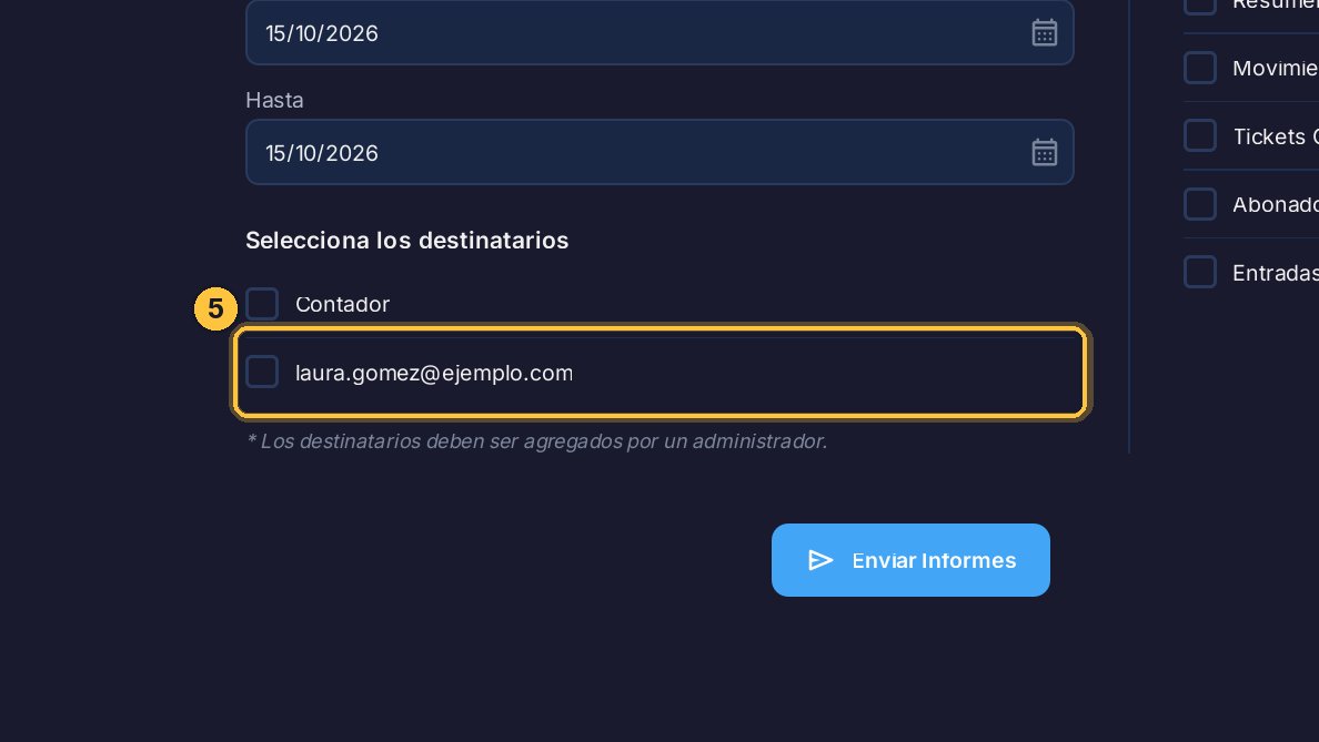 Marca a quién se lo mandas.