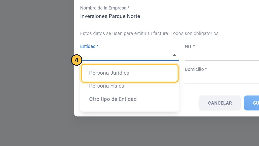 Persona jurídica.