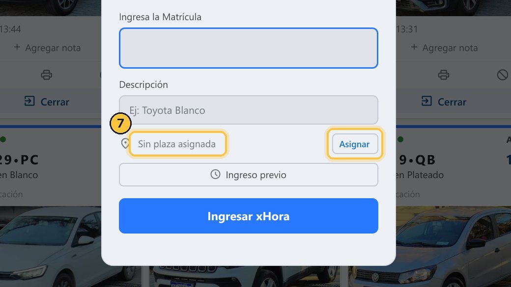 Ahí está, todavía sin asignar: con Asignar se abre el mismo mapa.