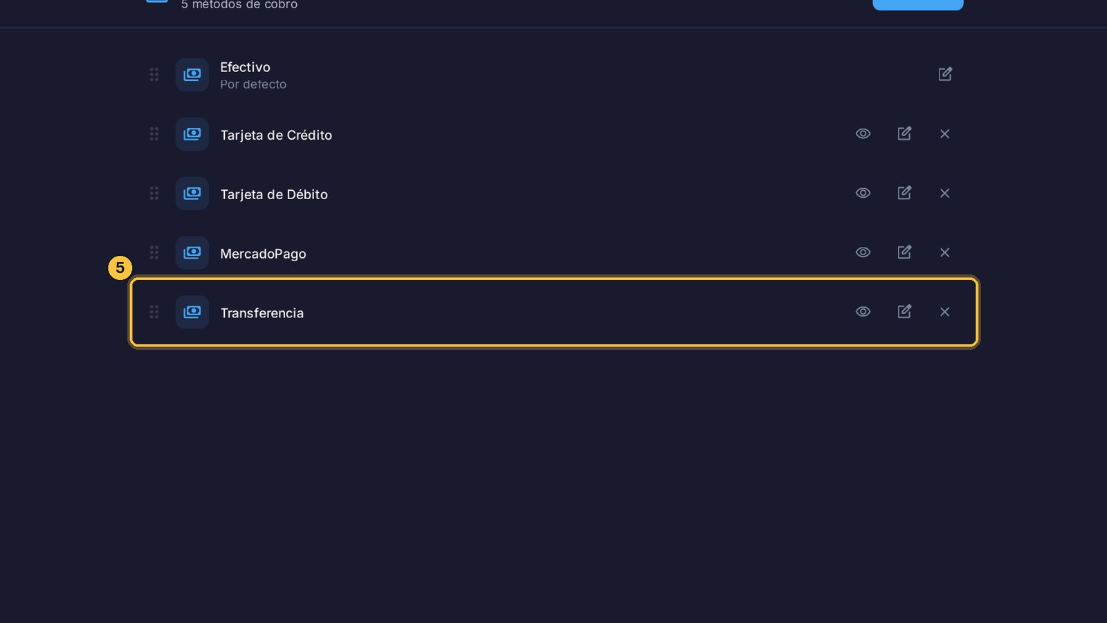 Ya está en la lista.