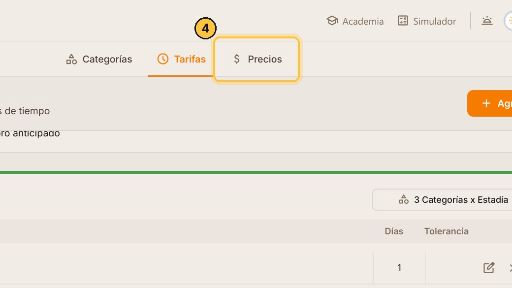 Ya está en la tabla, junto al Mensual. Su precio se carga en Precios: ábrelo.
