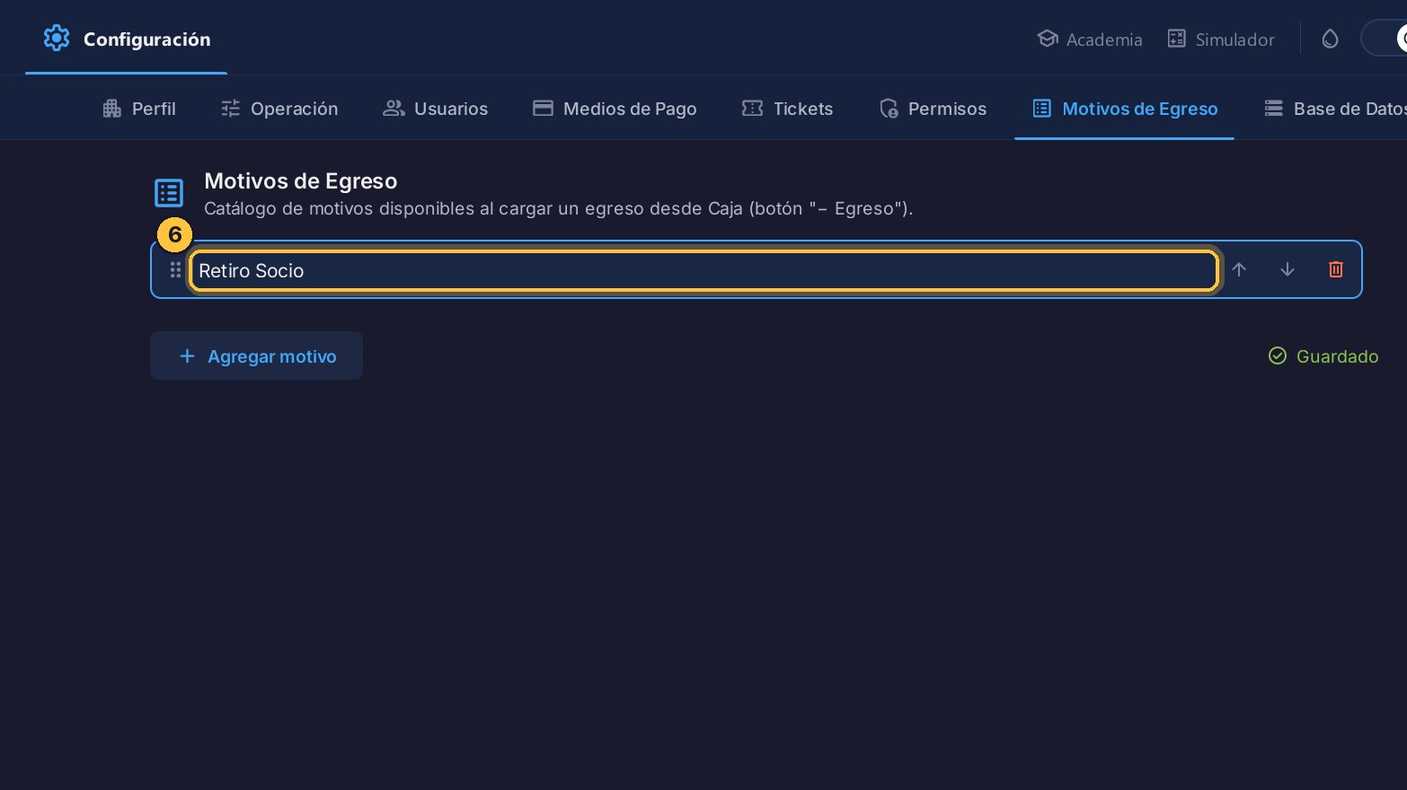 Escribe el primero, y confirma con Enter.