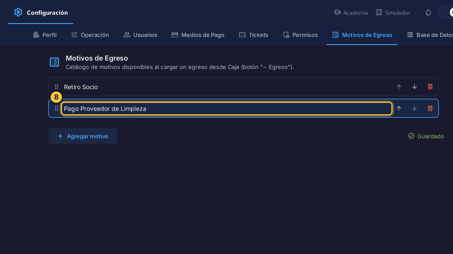 Por ejemplo, para los pagos a un proveedor.