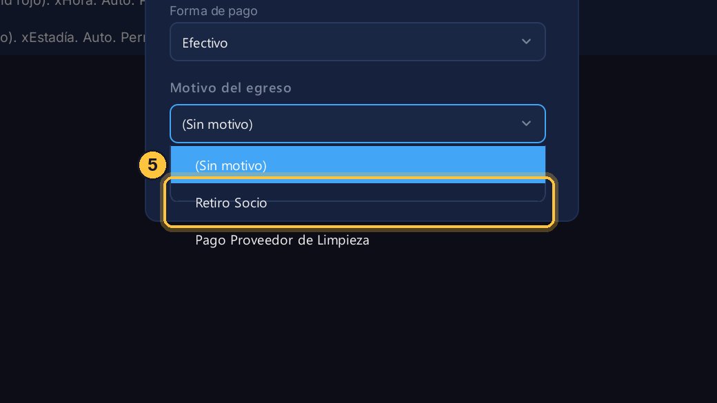 El cajero elige el que corresponde.