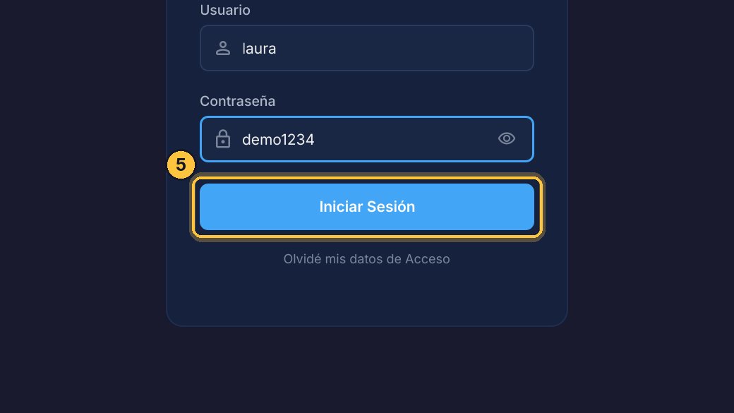 Haz clic en Iniciar Sesión. Ahora sí.