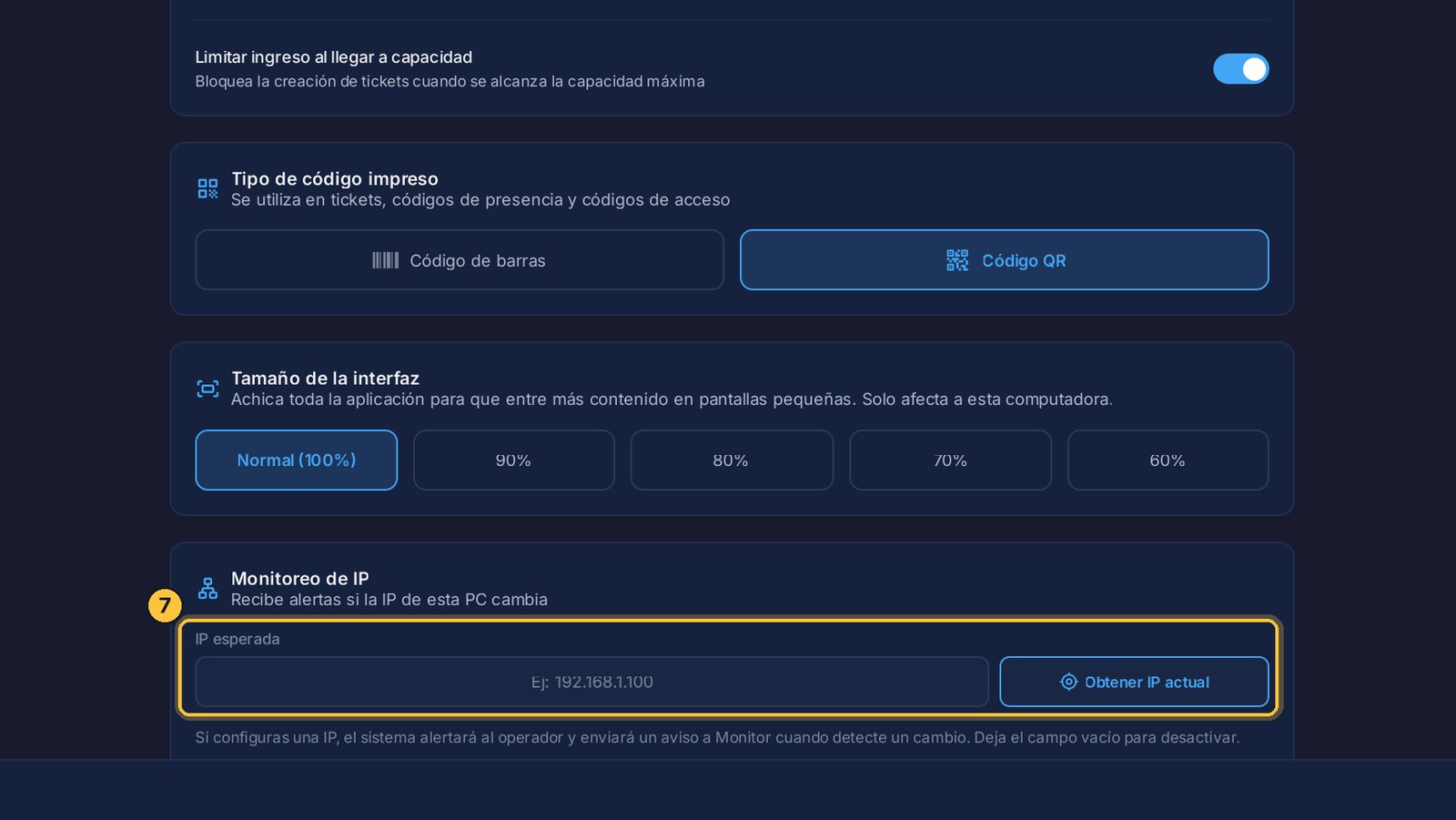 Para enterarte, escribe aquí la IP fija de esta computadora, o haz clic en Obtener IP actual.