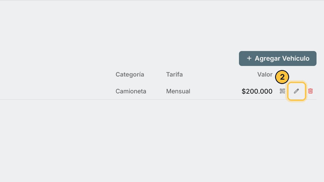 Haz clic en el lápiz de su camioneta.