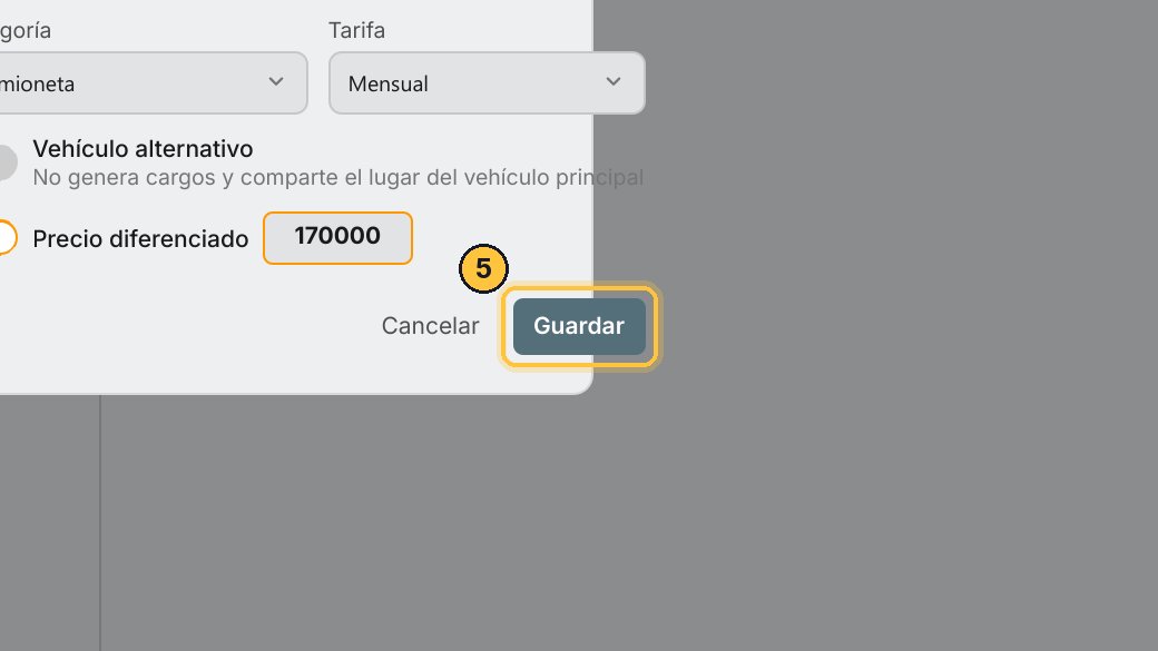 Haz clic en Guardar. Desde su próxima cuota, paga ese precio en vez del de su tarifa.