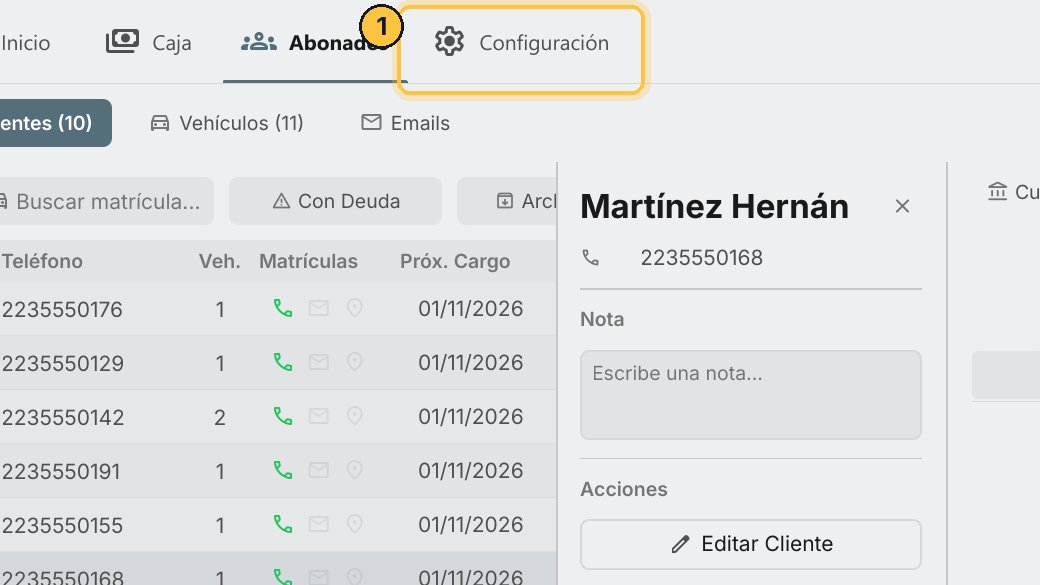Entra a Configuración. En Categorías, haz clic en Nueva.