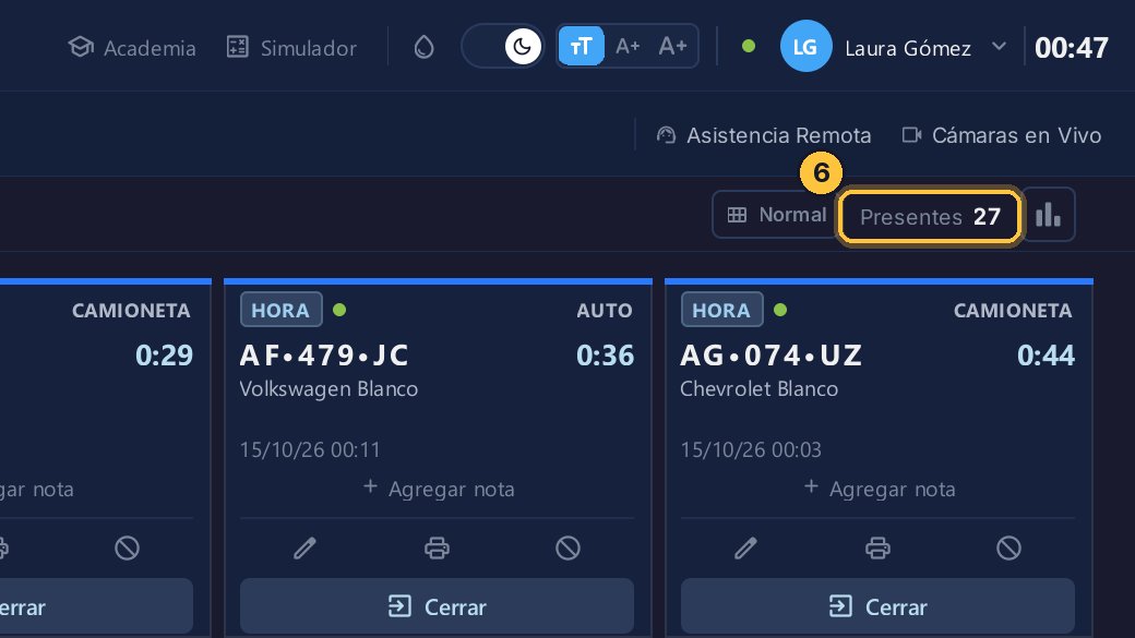 Y el contador de arriba ya suma uno.