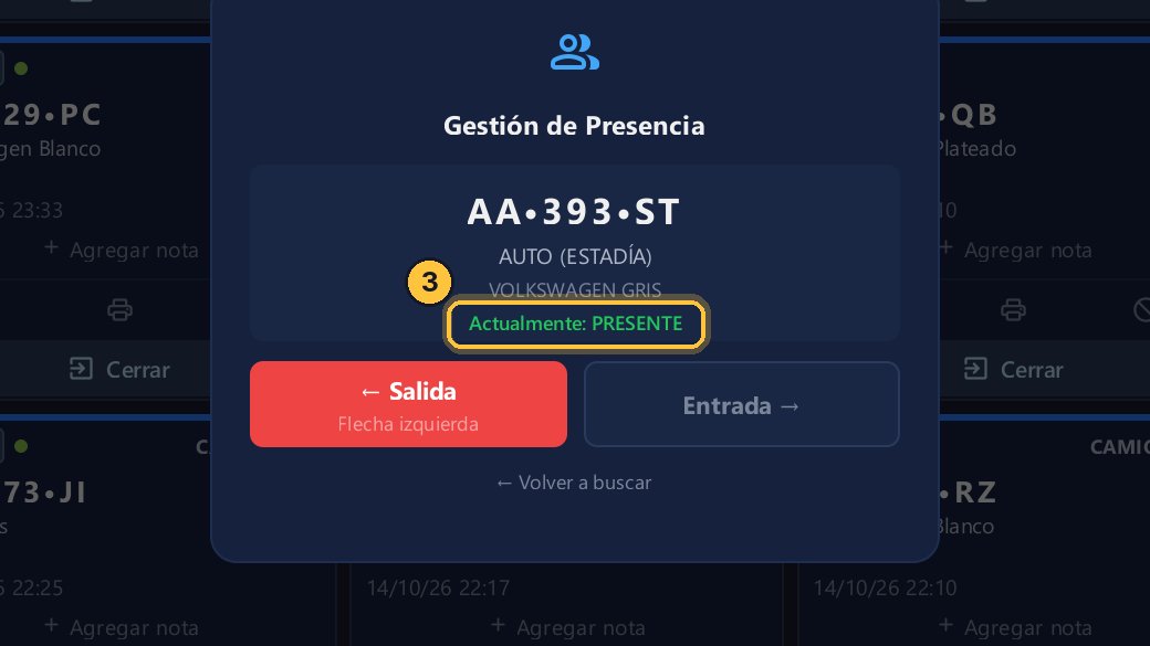 Está presente.