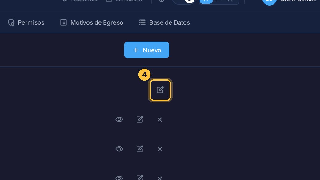 Haz clic en el lápiz de Efectivo.