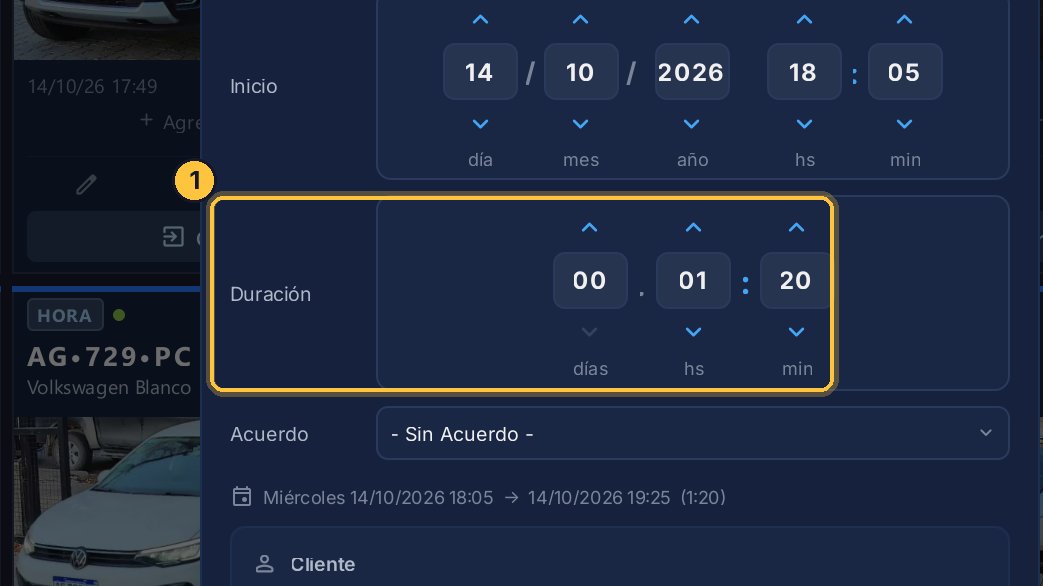 Cuatro horas y media.