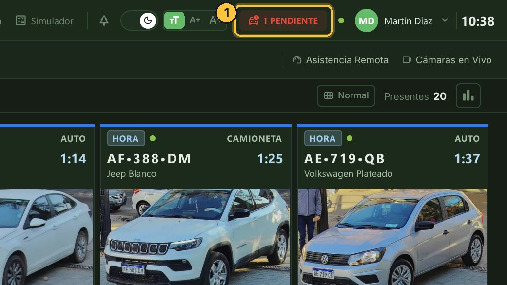 Haz clic en el contador.
