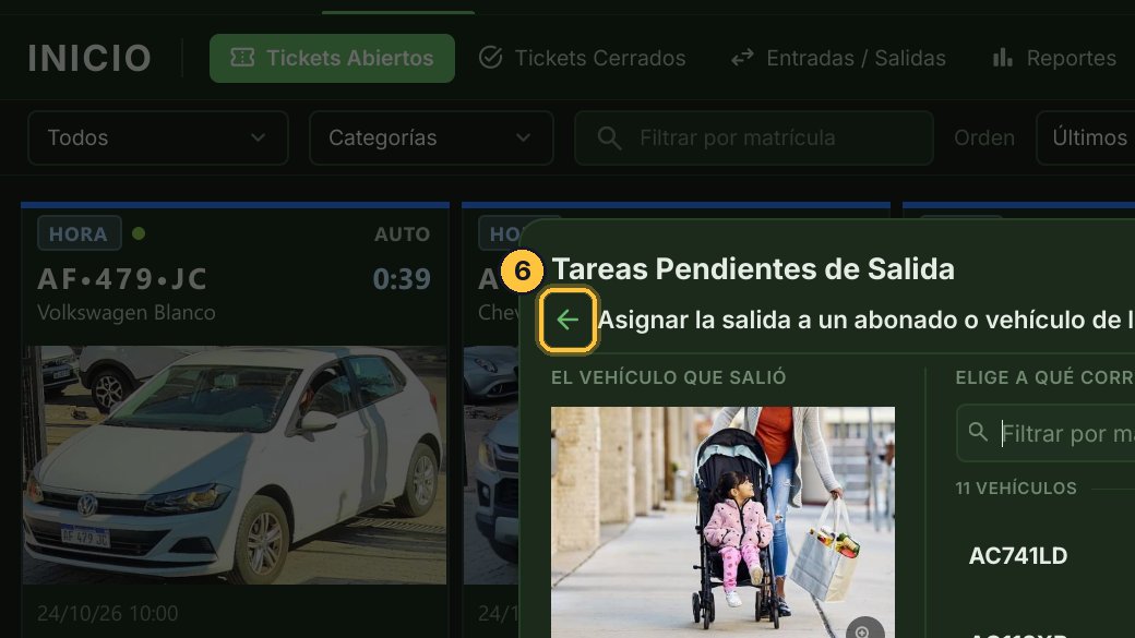 Pero esto no era un vehículo: vuelve con la flecha, y haz clic en Descartar.