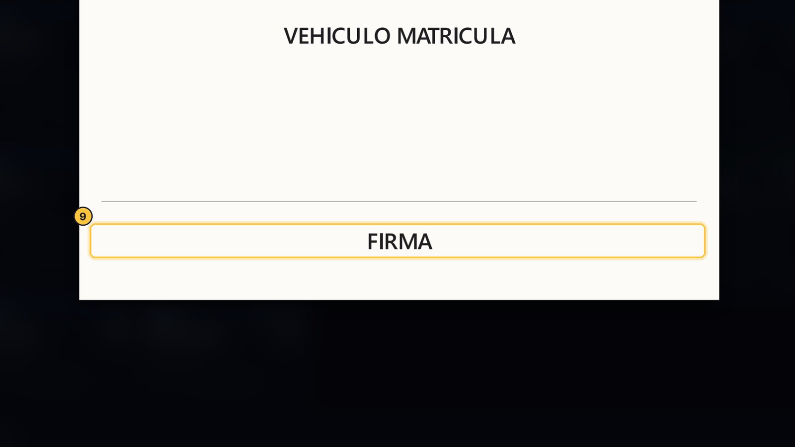 Y al final, firma. Con su firma, ese cobro queda respaldado.