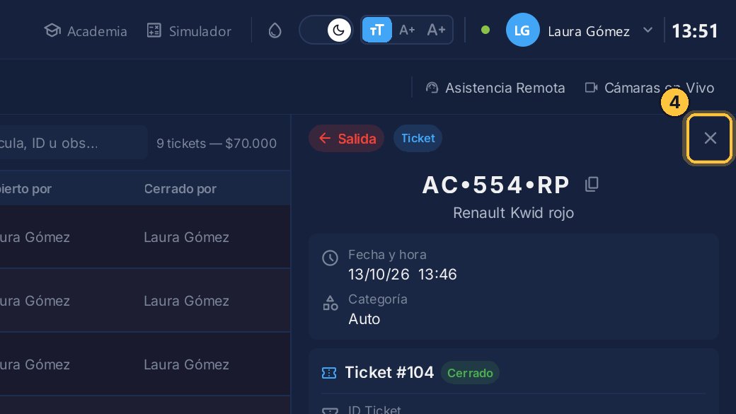 Cierra el detalle con la tecla Escape, o haciendo clic en la cruz.