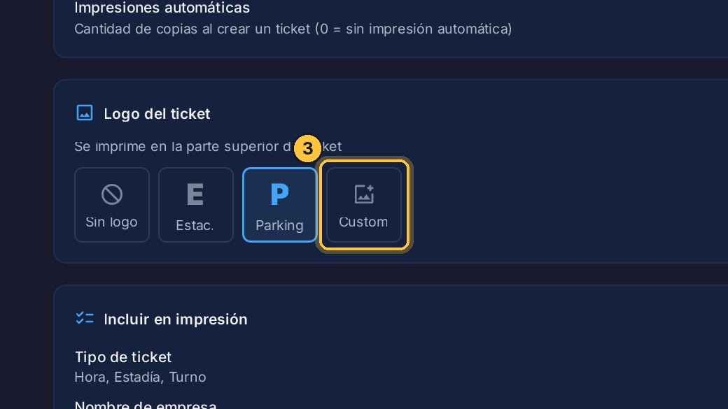 Con Custom eliges una imagen de tu computadora, y el sistema la pasa a blanco y negro para la impresora.